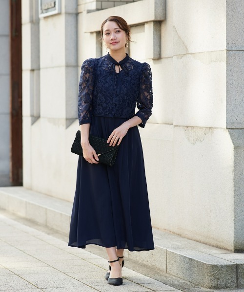 Jolie et Jolie（ジョリー エ ジョリー） ドレス レースボレロ