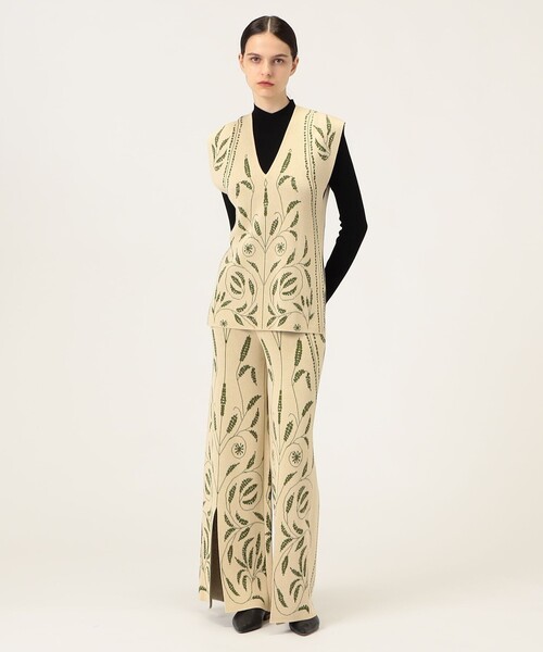 パンツ BY MALENE BIRGER JORITH ワイドレッグ トラウザー レディースの画像