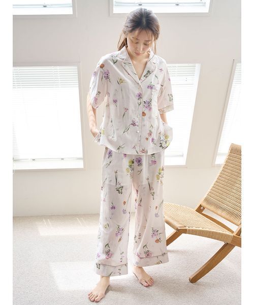 スナイデルホーム パジャマ ロングウェア SNIDEL HOME パジャマ ルームウェア 「Healing Light」ロング
