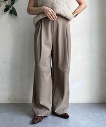 パンツ ダブルタックパンツ レディース｜ZOZOTOWN Yahoo!店