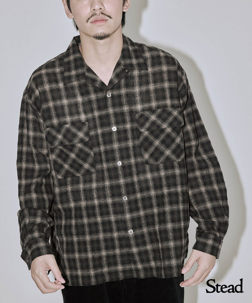 JOURNAL STANDARD J.S HOMESTEAD シャツ Stead / ライト ウール