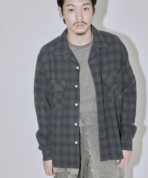 JOURNAL STANDARD J.S HOMESTEAD シャツ Stead / ライト ウール