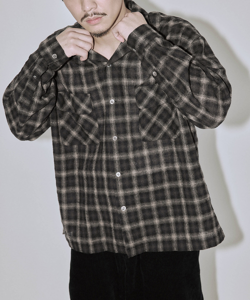 JOURNAL STANDARD J.S HOMESTEAD シャツ Stead / ライト ウール