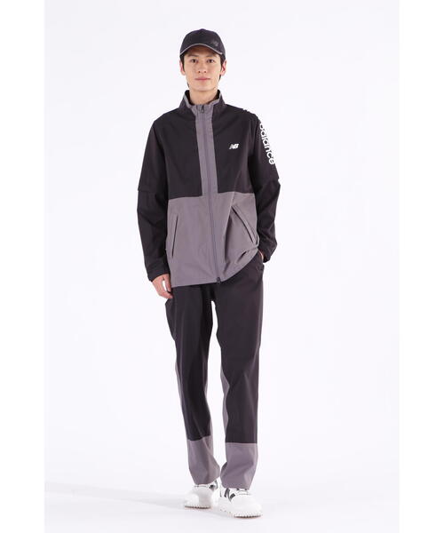 新品タグ付き☆new balance golf レインウェア セットアップ New Balance Golf レインコート カッパ 「new balance golf」透