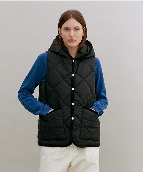 LAVENHAM（ラベンハム） ベスト ジレ Big Quilt Barton Womens