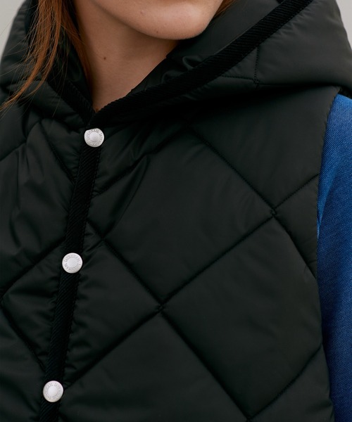 LAVENHAM（ラベンハム） ベスト ジレ Big Quilt Barton Womens