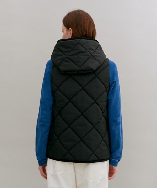 LAVENHAM（ラベンハム） ベスト ジレ Big Quilt Barton Womens