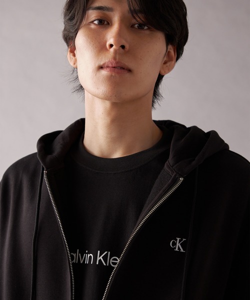 Calvin Klein（カルバン・クライン） パーカー 裏起毛 「ユニセックス