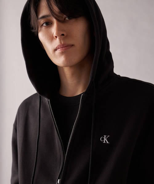 Calvin Klein（カルバン・クライン） パーカー 裏起毛 「ブランド公式