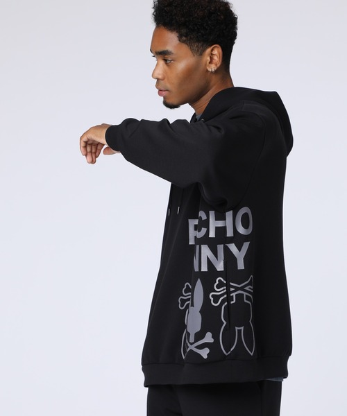 Psycho Bunny（サイコバニー） パーカー 「WEB限定」ダンボール サイド