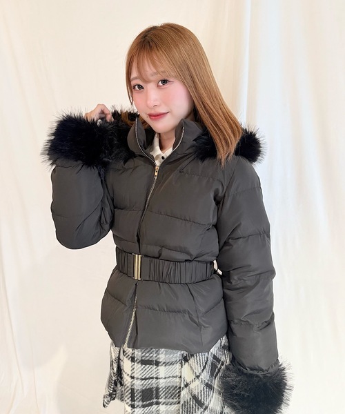 NOMAE（ノーマエ） ダウンコート ダウンジャケット ショートウエスト