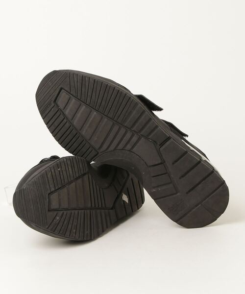 「Onitsuka Tiger」 フラットサンダル 24.5 ブラック レディースの画像