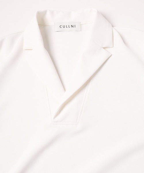 「CULLNI」 半袖シャツ 1 ホワイト メンズの画像