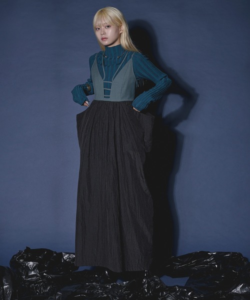 Ezick キャミソールワンピース FREE ブルー レディース : ZOZOTOWN