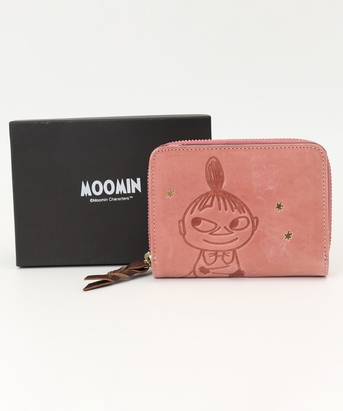 ムーミン　二つ折り　財布　リトルミイ　ピンク　バックヤードファミリー バックヤードファミリー BACKYARD FAMILY MOOMIN ムーミン 二つ折り