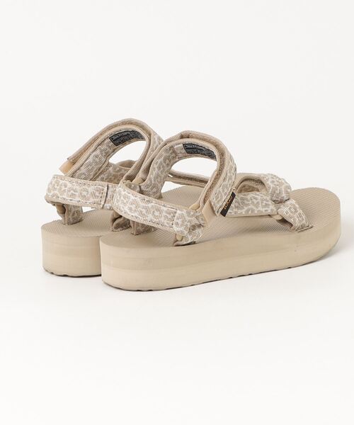 「Teva」 フラットサンダル 23.0cm ベージュ レディース_画像2