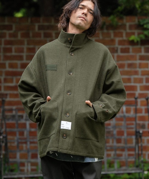 「CAMBIO」 ブルゾン L カーキ メンズ_画像3