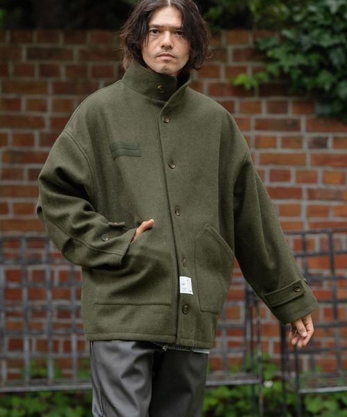 「CAMBIO」 ブルゾン L カーキ メンズ_画像4