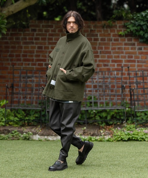 「CAMBIO」 ブルゾン L カーキ メンズ_画像6