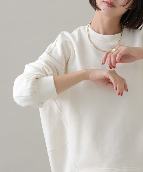 「URBAN RESEARCH Sonny Label」 スウェットカットソー FREE チャコールグレー レディース_画像2