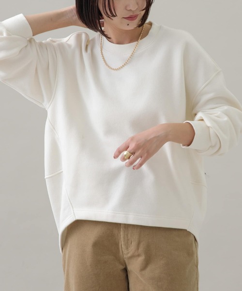 「URBAN RESEARCH Sonny Label」 スウェットカットソー FREE チャコールグレー レディース_画像3