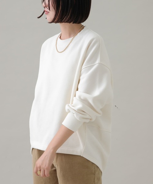 「URBAN RESEARCH Sonny Label」 スウェットカットソー FREE チャコールグレー レディース_画像4