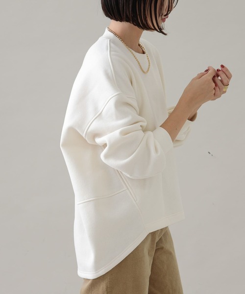 「URBAN RESEARCH Sonny Label」 スウェットカットソー FREE チャコールグレー レディース_画像5