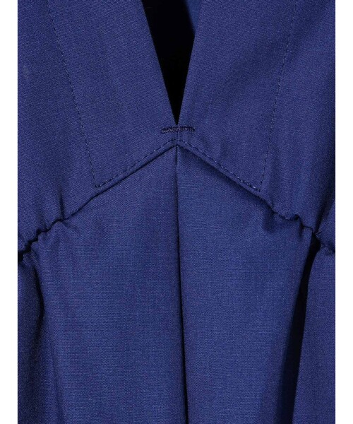 「MIDIUMISOLID」 半袖ワンピース FREE ブラック レディース_画像3