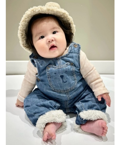 GAP デニムくまさん　カバーオール　70cm Gap公式オンラインストア | デニム くまさん GAPロゴ カバーオール
