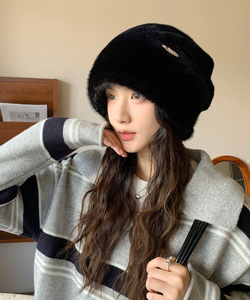 TABI PAL（タビパル） 帽子 ハット ファー ハット レディース