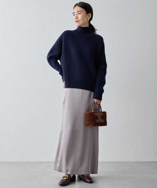 美品 Drawing Numbers ラメ接結ルーズタートルニット Drawing Numbers（ドローイング ナンバーズ）の「【Drawing Numbers