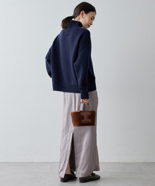 美品 Drawing Numbers ラメ接結ルーズタートルニット Drawing Numbers（ドローイング ナンバーズ）の「【Drawing Numbers