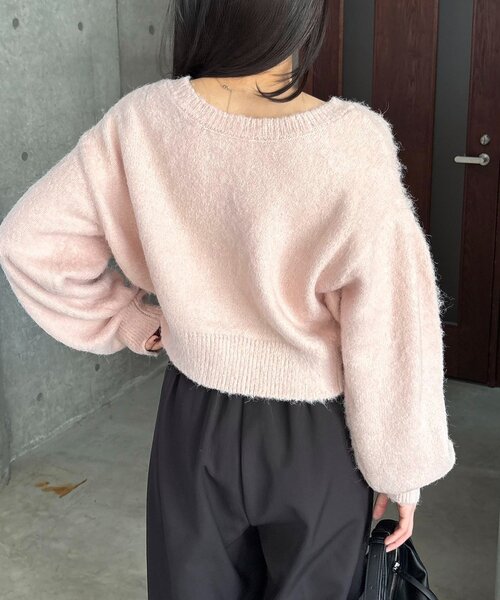 CAPRICIEUX LE'MAGE（カプリシューレマージュ） カーディガン 「前後