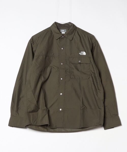 THE NORTH FACE(ザ ノースフェイス) 長袖シャツ S オリーブ THE NORTH FACE(ザ ノースフェイス) 長袖シャツ S オリーブ