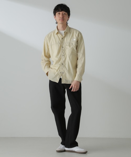 THE NORTH FACE(ザ ノースフェイス) 長袖シャツ S オリーブ THE NORTH FACE(ザ ノースフェイス) 長袖シャツ S オリーブ