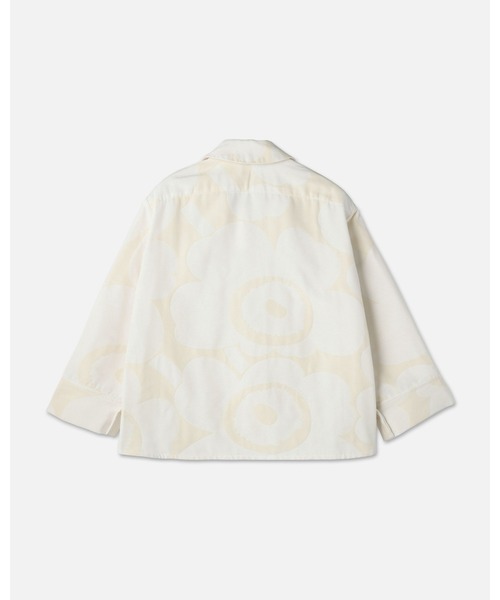 試着のみ！マリメッコ  marimekko ブラウス　36 marimekko（マリメッコ）の「Unikko / Varssy cupro-viscose shirt
