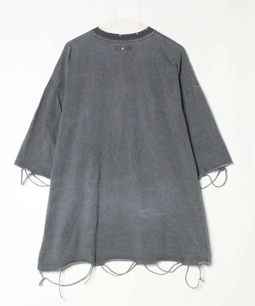 「L.H.P」 7分袖カットソー FREE ブラック レディース_画像2