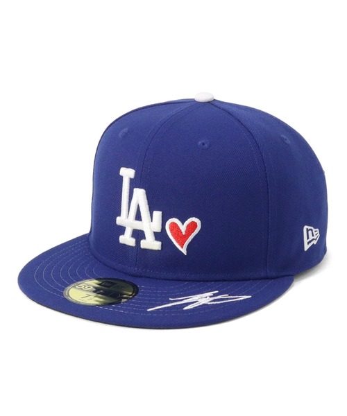 NEW ERA（ニューエラ） キャップ 7 1/4 ブルー メンズ : ZOZOTOWN