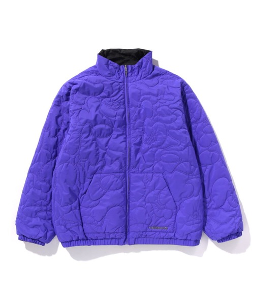 ミリタリージャケット モッズコート LUX SPORT PATTERN ＆ LINE CAMO QUILTED REVERSIBLE JACKETの画像