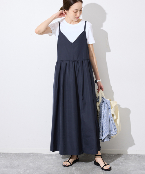 SLOBE IENA（スローブイエナ） ワンピース マットタフタキャミ