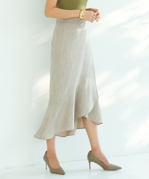 「SAISON DE PAPILLON」 ロングスカート M ピンク レディース_画像4