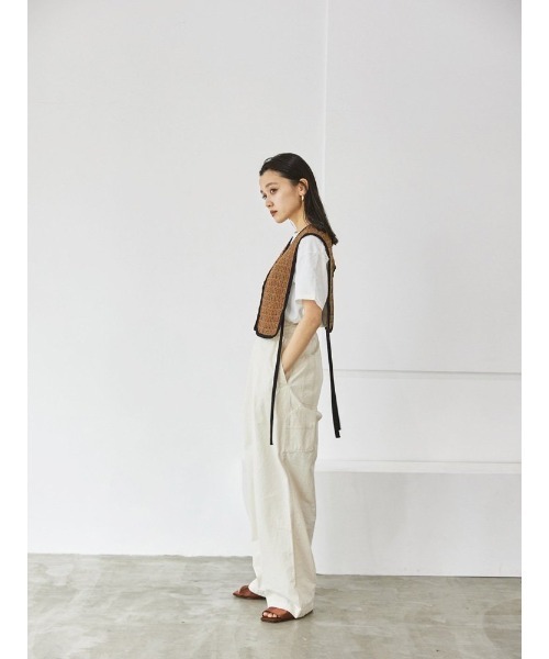 「TODAYFUL」 ペインターパンツ 38inch ブラック レディース_画像5