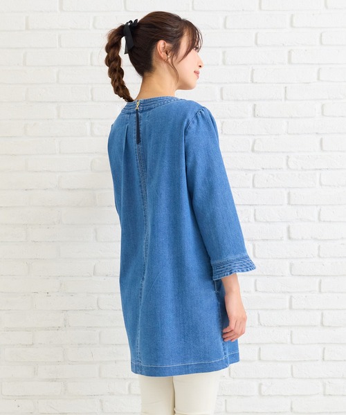 Loren様、専用【863】チュニック【864】チュニック【865】ブルゾン Rose Tiara（ローズティアラ） チュニック 「伸縮性」サクランボ刺繍