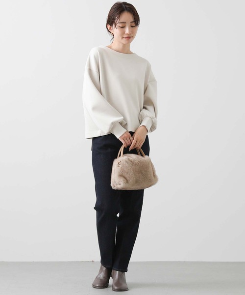 「Gready Brilliant」 長袖カットソー 38 チャコールグレー レディース_画像2