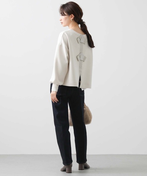 「Gready Brilliant」 長袖カットソー 38 チャコールグレー レディース_画像4