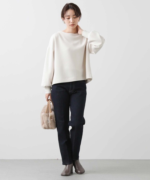 「Gready Brilliant」 長袖カットソー 38 チャコールグレー レディース_画像5