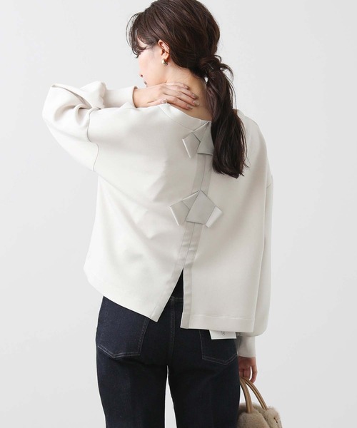 「Gready Brilliant」 長袖カットソー 38 チャコールグレー レディース_画像8