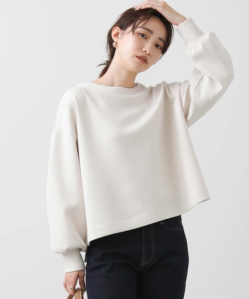 「Gready Brilliant」 長袖カットソー 38 チャコールグレー レディース_画像9