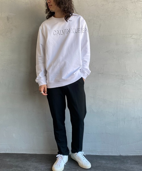 「Calvin Klein Jeans」 長袖カットソー M ブラック レディース_画像2