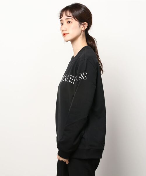 「Calvin Klein Jeans」 長袖カットソー M ブラック レディース_画像4